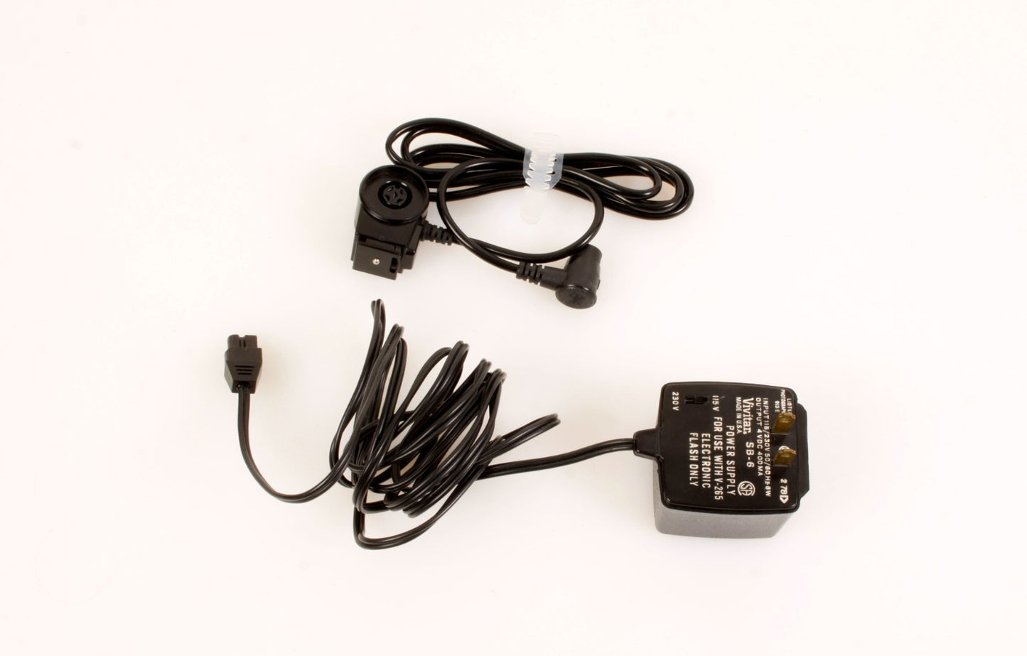 Vivitar 285 Flash Accessories 6 AC Adapter Remote Sensor Flash Kit