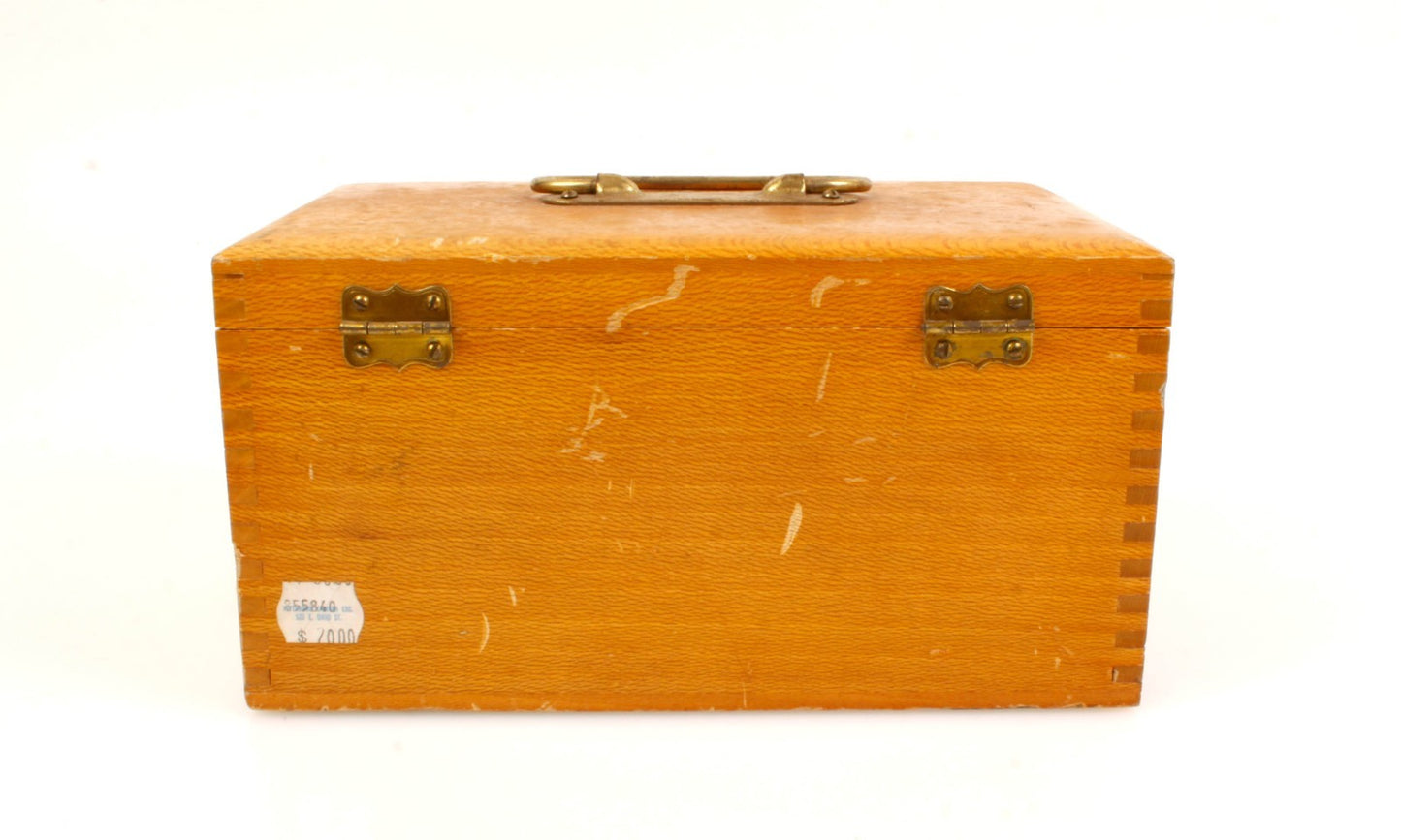 Vintage 4x5 Film Negative Box 1960s