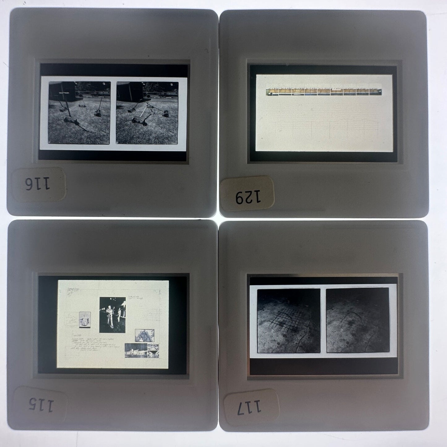 Vintage 35mm Glass Slides (19) - U.S. EYE, Professional Photographers - Original Period Images