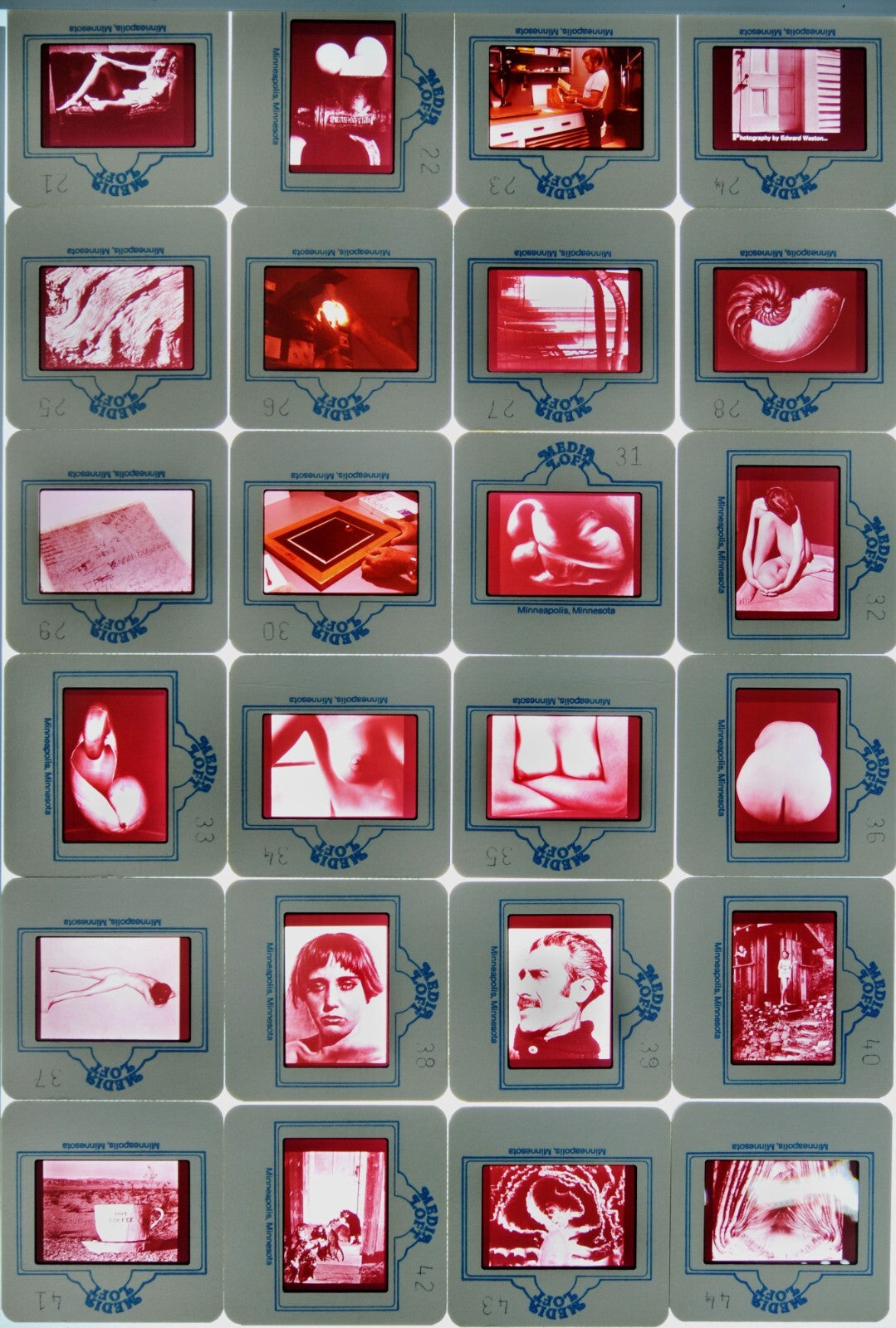 The Weston Eye Educational Photography Kit - 80 Slides 2 Cassettes & Carousel