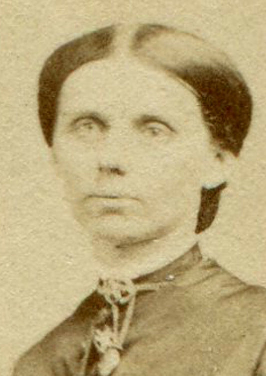 WOMAN, STANDING POSE, HANDS CROSSED AT HIPS. CDV. ST. JOHN, NEW BRUNSWICK,CANADA