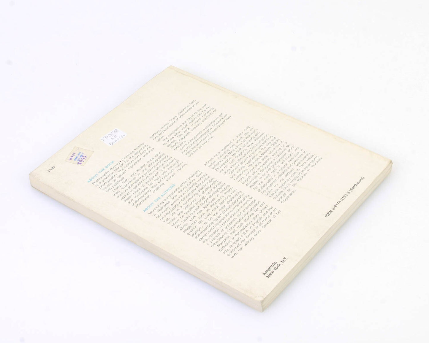"Photography: Buying, Choosing, Using" Vintage Photography Book