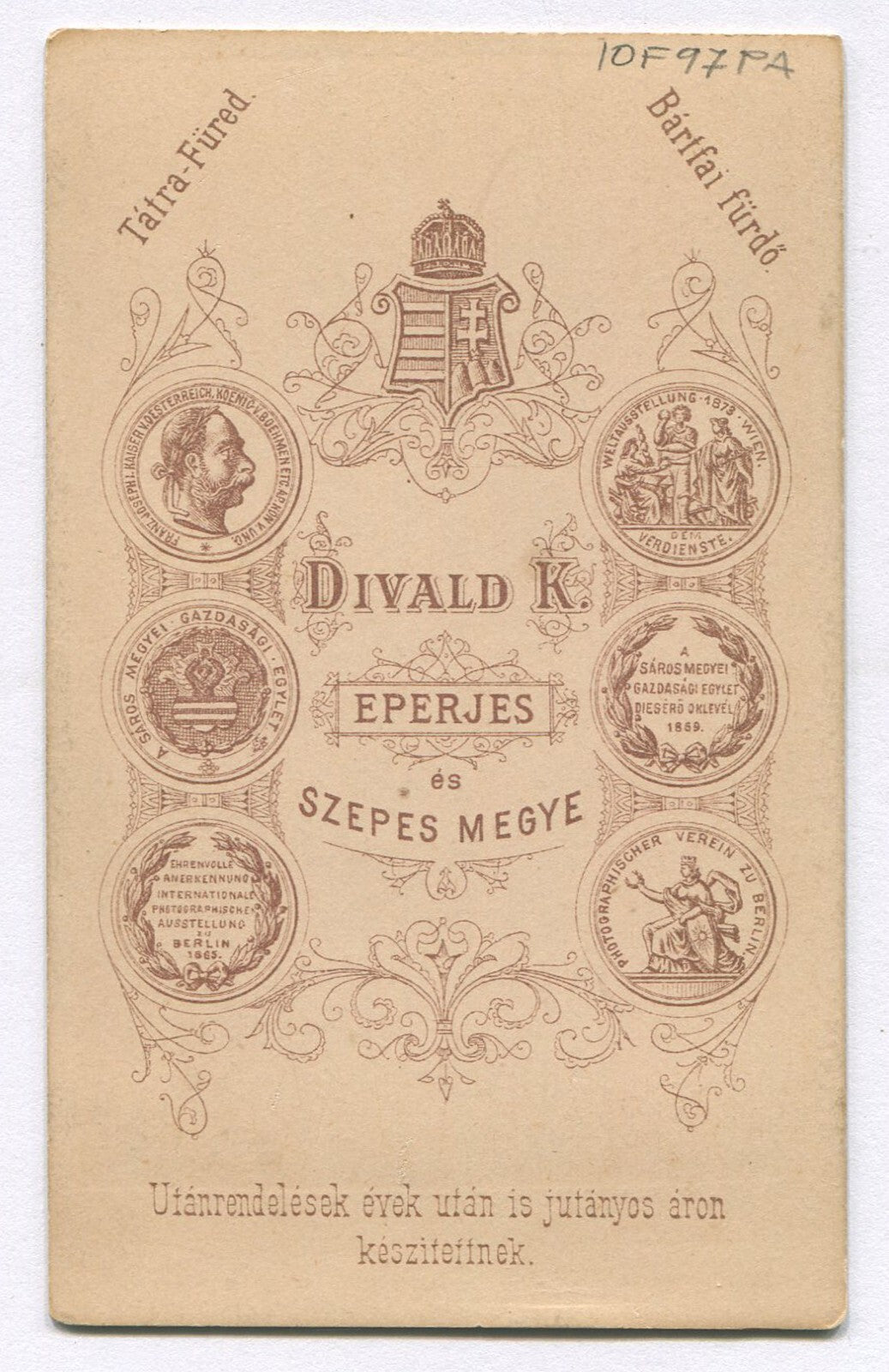 MAN WITH LONG FACE AND LONG TIE. CDV. GERMANY.