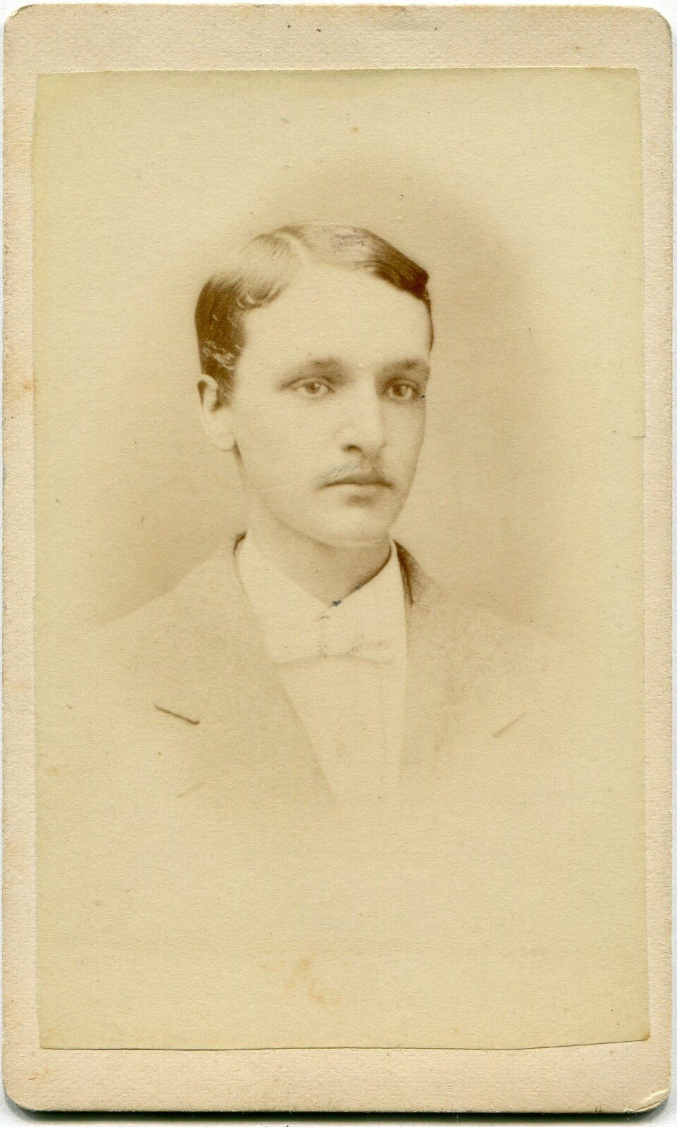 YOUNG MAN W/SOFT FEATURES. CDV. CHESTER, PA.