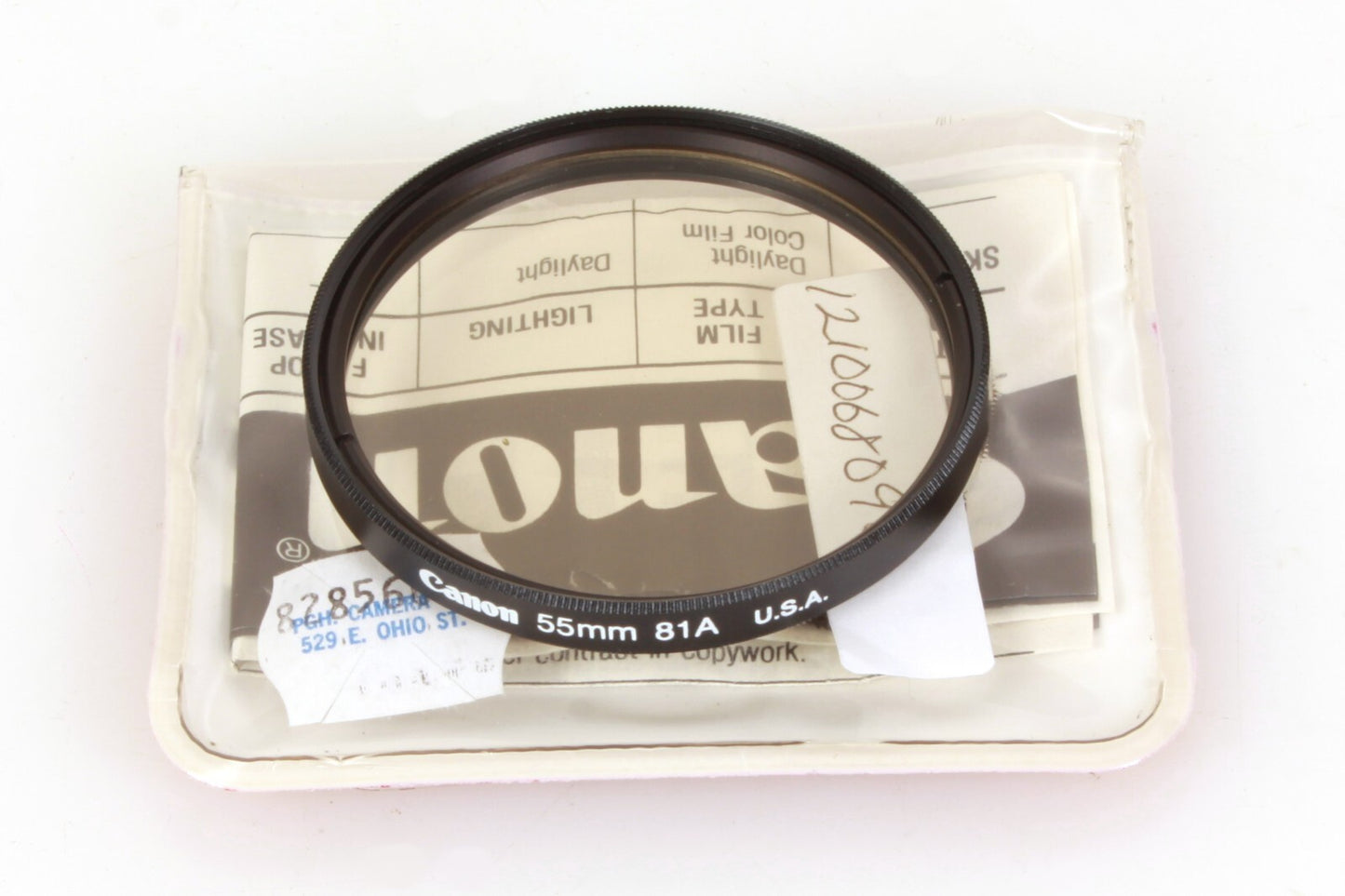 Canon 55mm 81A Filter