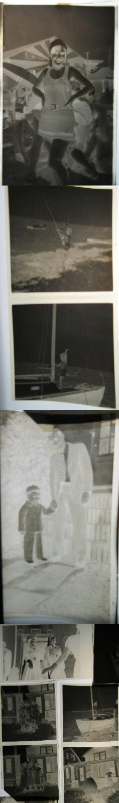 Vintage Photo Negatives Collection 35mm and 2.25 Inch, 25 Count, Authentic