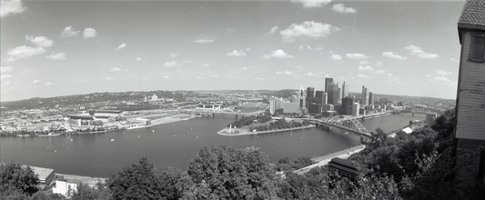 11x14 REPRINT of Panoramic View of Pittsburgh from Mount Washington, Incline