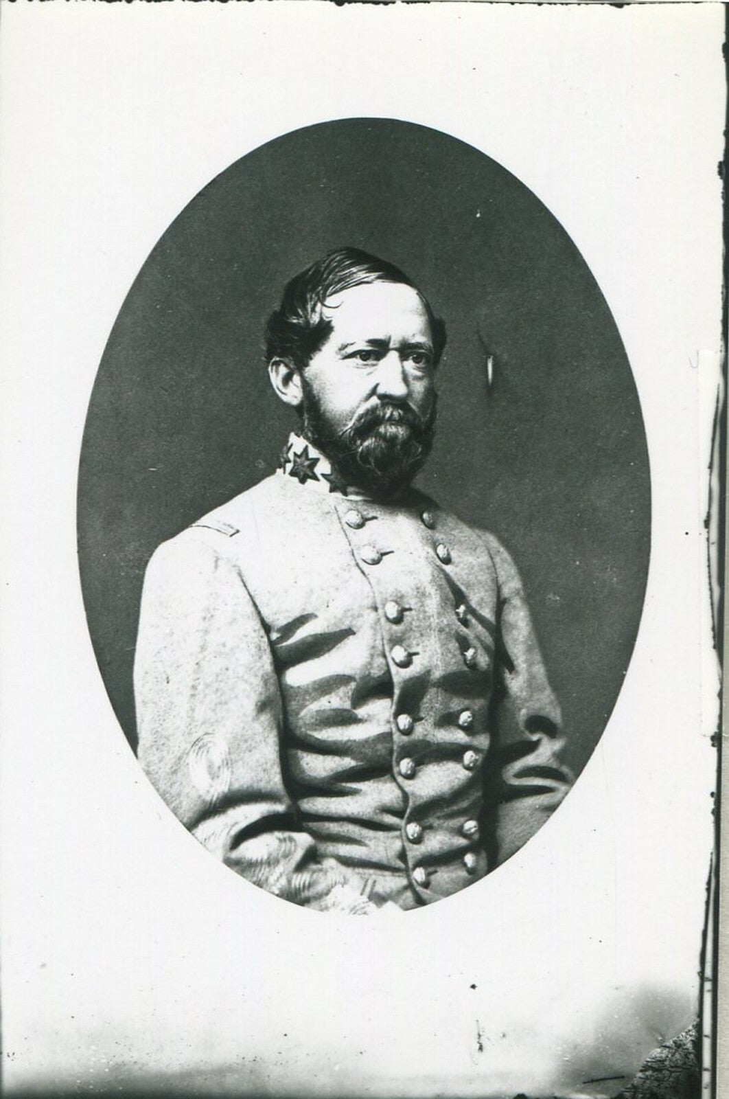 CIVIL WAR GENERAL GEORGE POPE MORRIS, CSA.   -  8x10 reprint