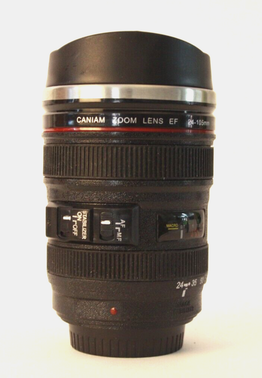 Thermal Drinking Mug, Looks Like a Lens