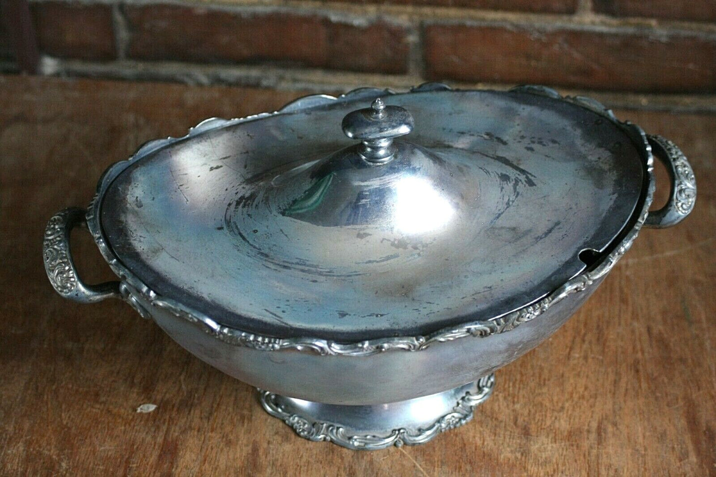 2 1/2 Qt Antique Serving Dish