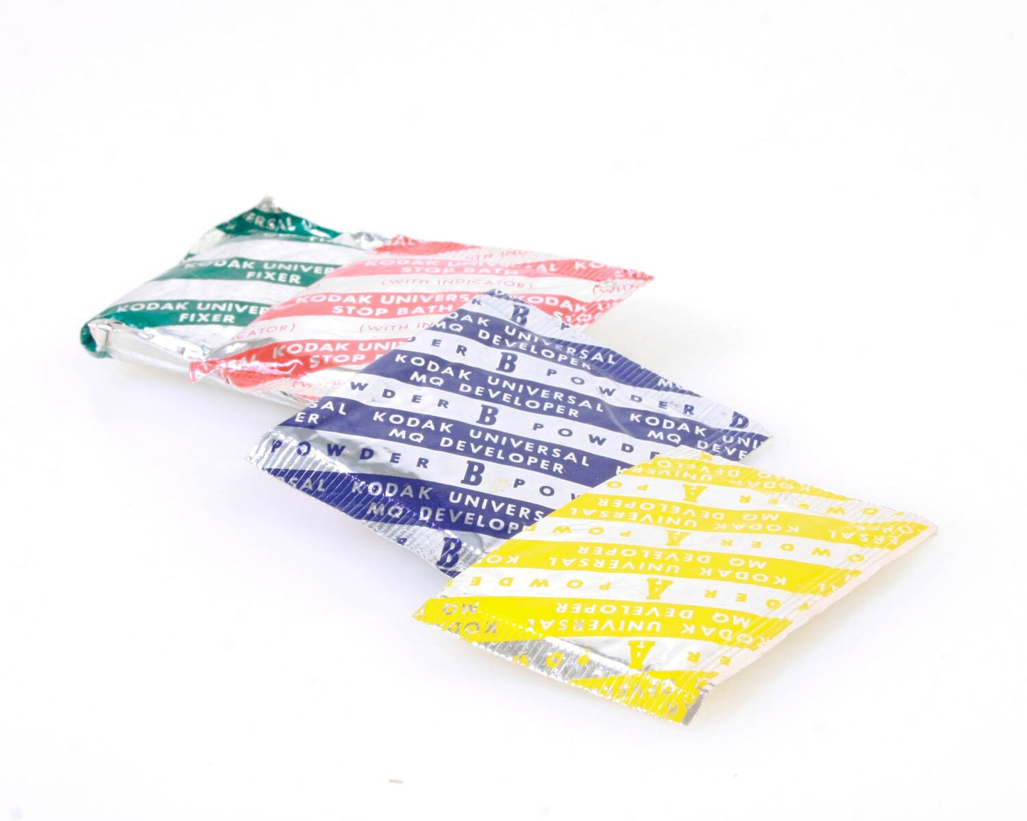 VINTAGE KODAK TRI CHEM PACK: DEVELOPER, STOP & FIX (AS-IS)