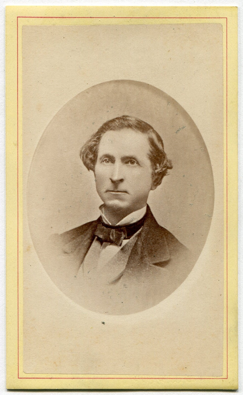 MAN OF LITTLE SUBSTANCE BUT NICE SUIT. CDV.