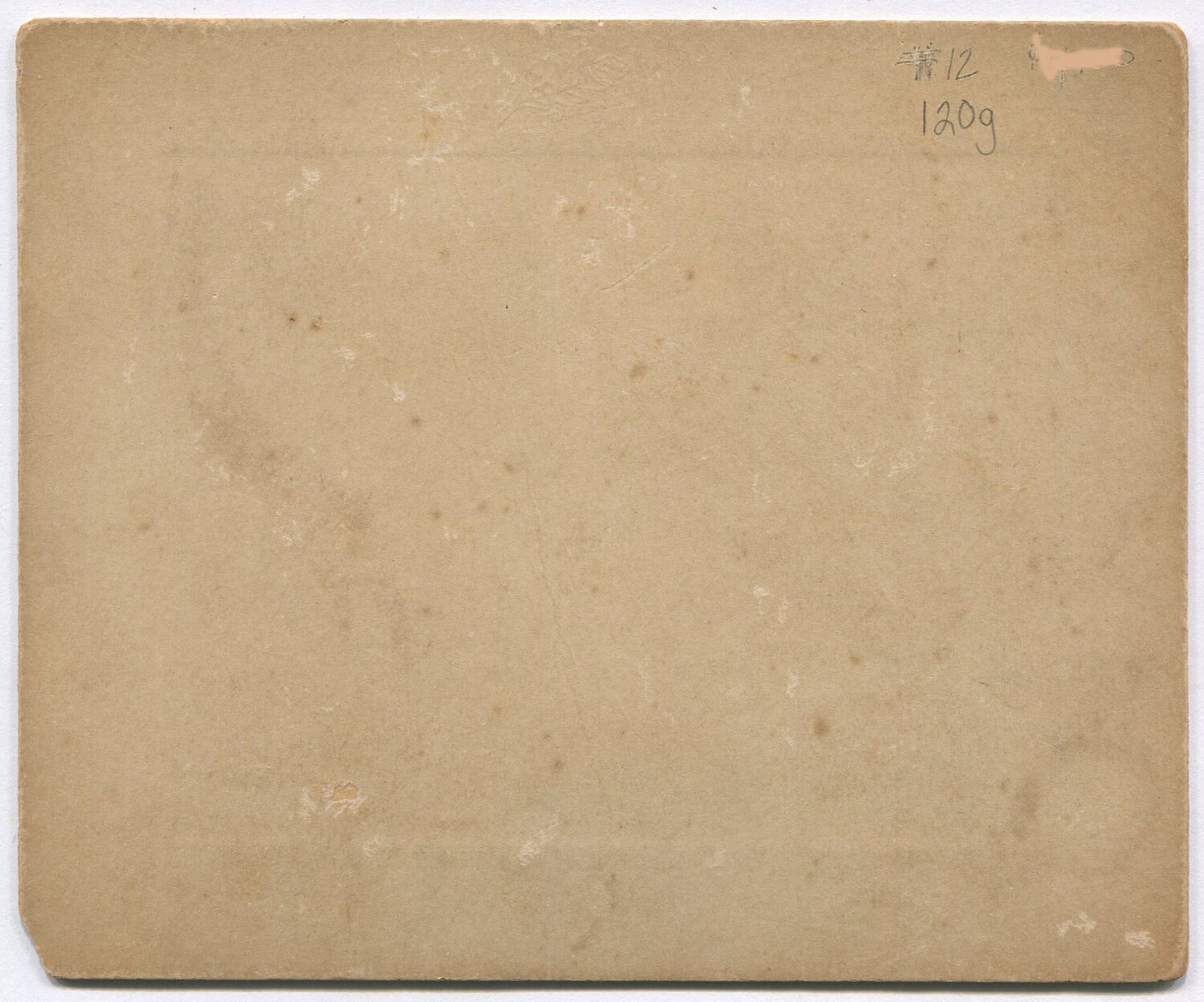 10 WOMEN POSE TOGETHER OUTSIDE HOME. 3.25X4.25 B&W ON 4.75X5.75 CARD.