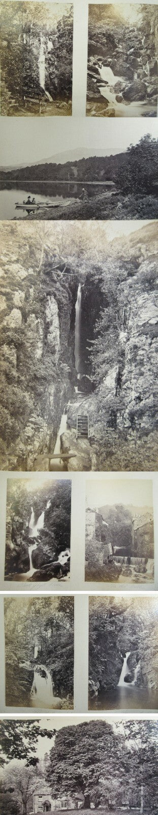 VINTAGE PHOTO ALBUM, "THE LAKE DISTRICT" BY FRITH.21 PAGES