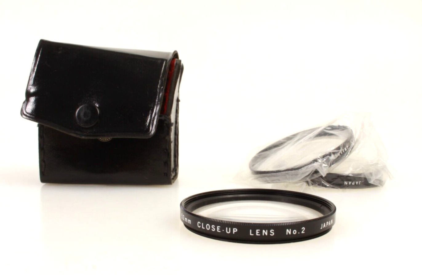 52mm Close Up Filters (Set of 3, in case)