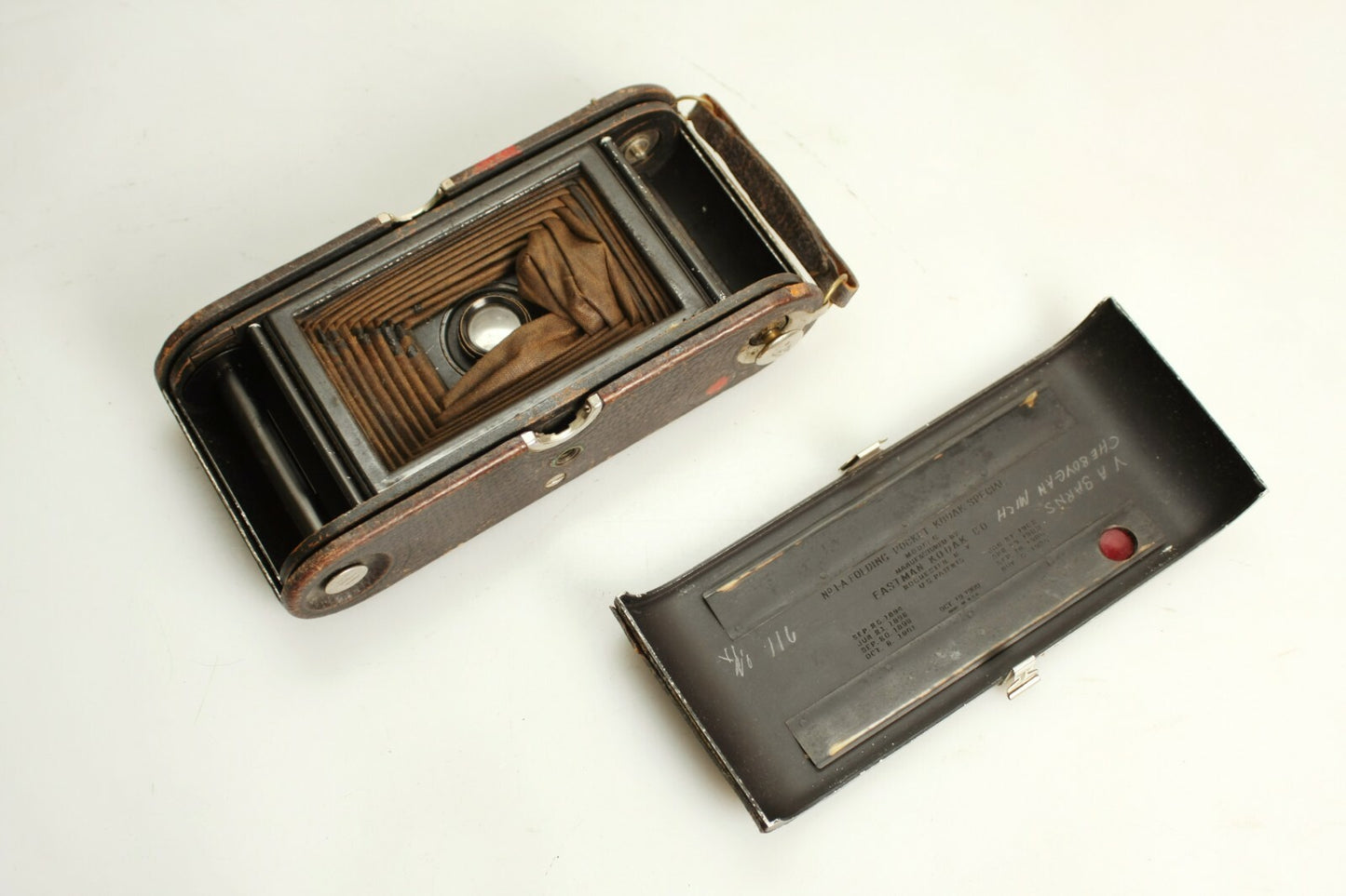 Art Deco Folding Bellows Camera
