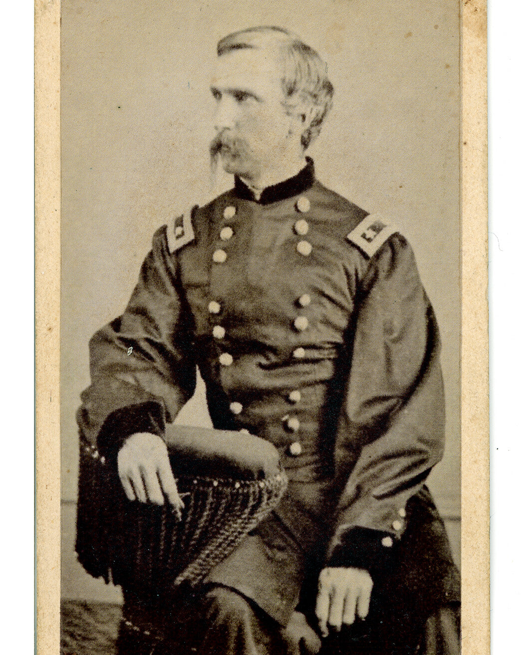 8X10 REPRINT OF PORTRAIT OF CIVIL WAR GENERAL CHAMBERLAININ UNIFORM