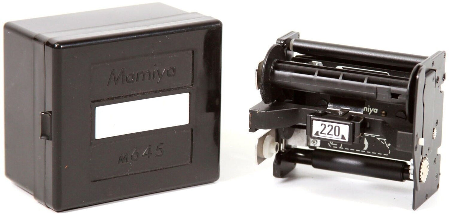 Mamiya M645 220 Film Back Insert in Case