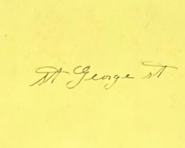 Vintage Stereoview Card: ��� Saint George Street, St. Augustine, Florida���