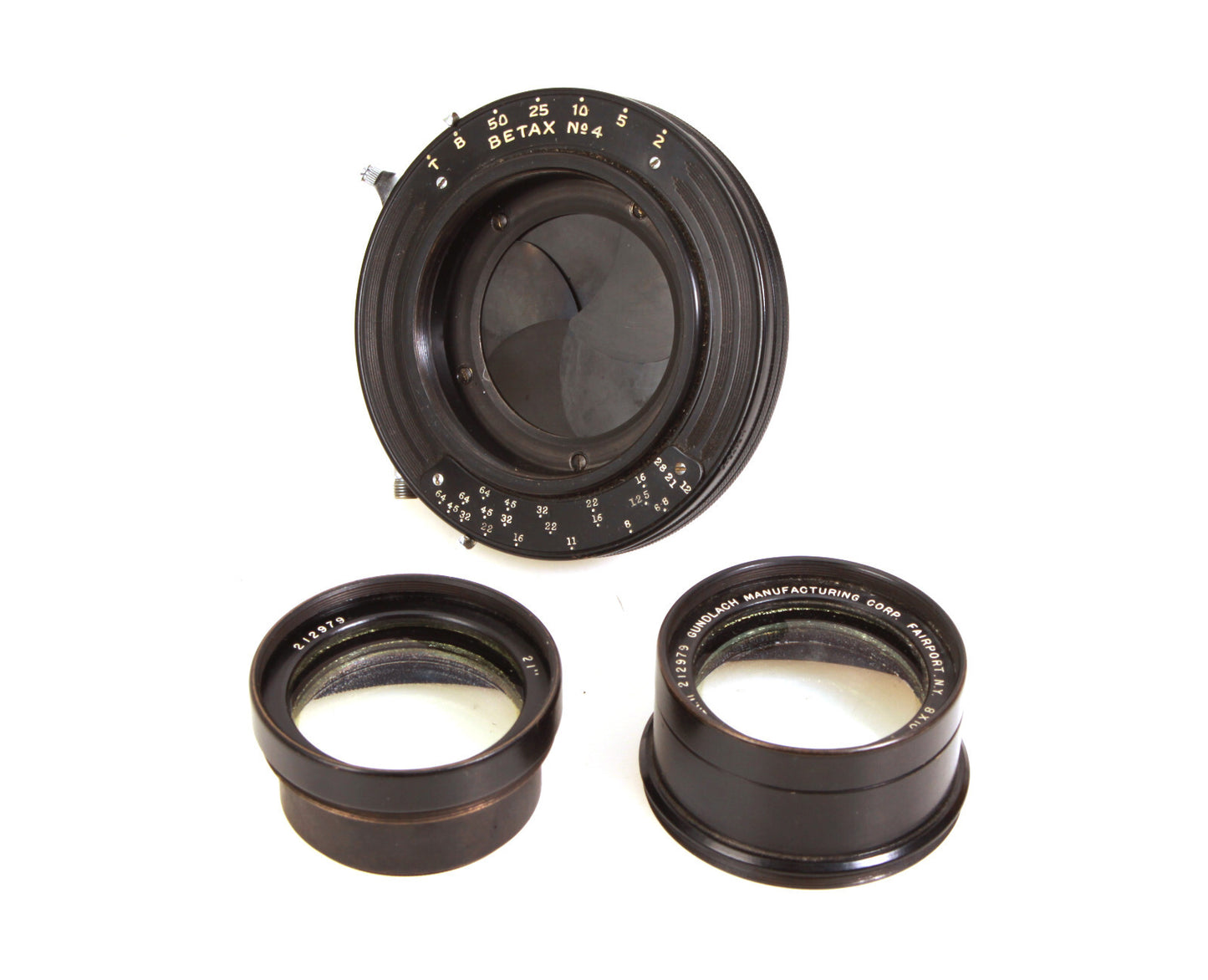 Gundlach Turner-Reich Anastigmat Ser.II 12in F/6.8 8x10 Lens Serial No.212979