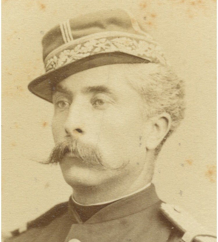 FRENCH GENERAL, GASTON ALEXANDRE AUGUSTE, MARQUIS DE GALLIFFET CDV