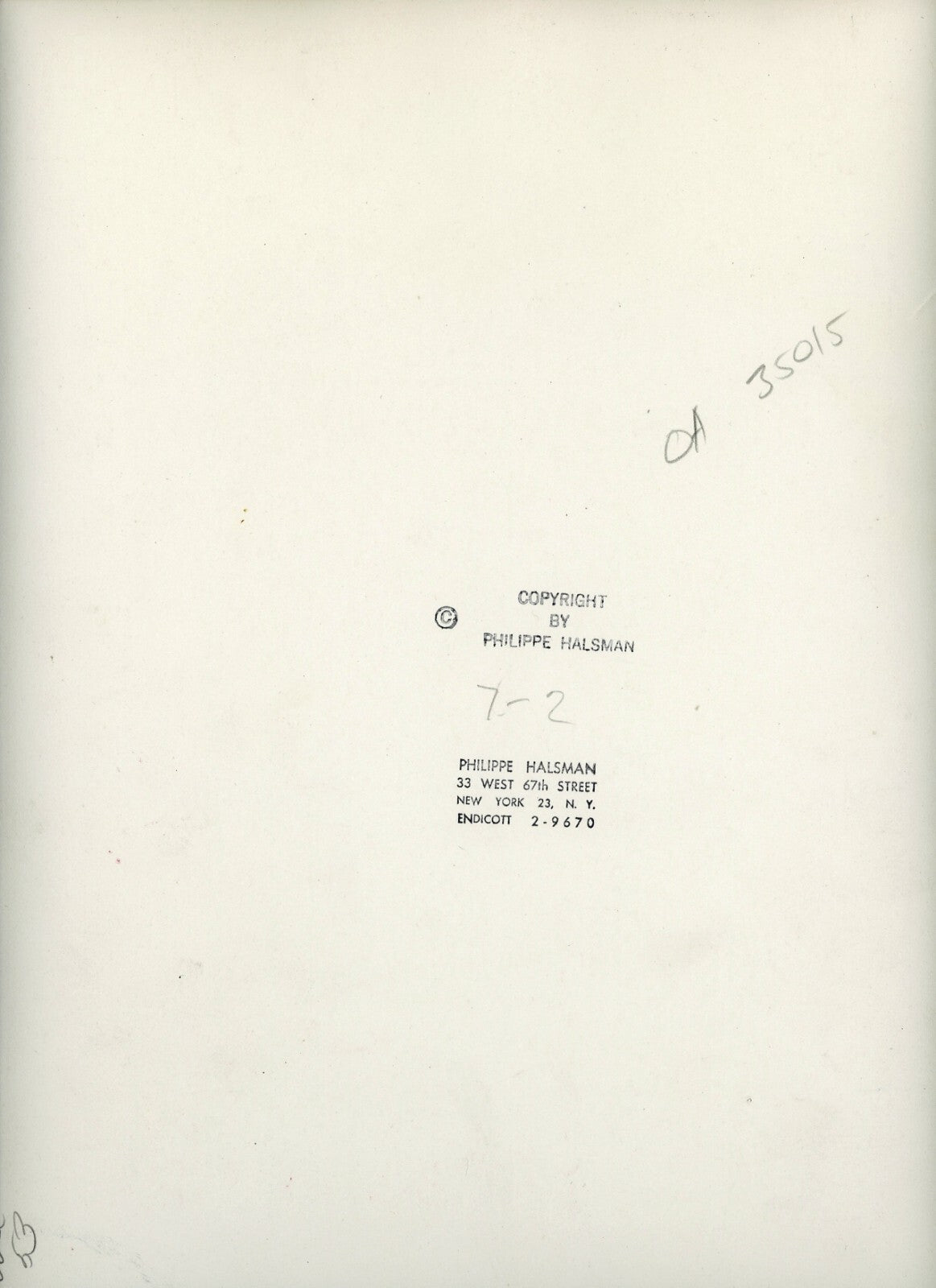 Vintage Original 11x14 B&W Photo of Smiling Woman in Pool Philippe Halsman