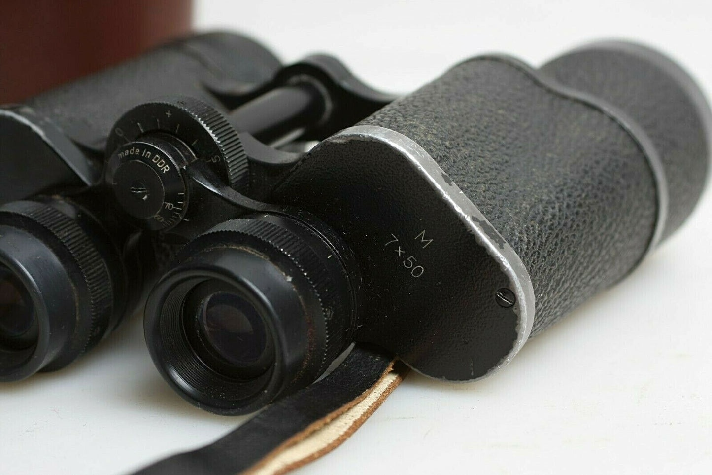 DDR aus Jena M 7X50 Binoculars with Case