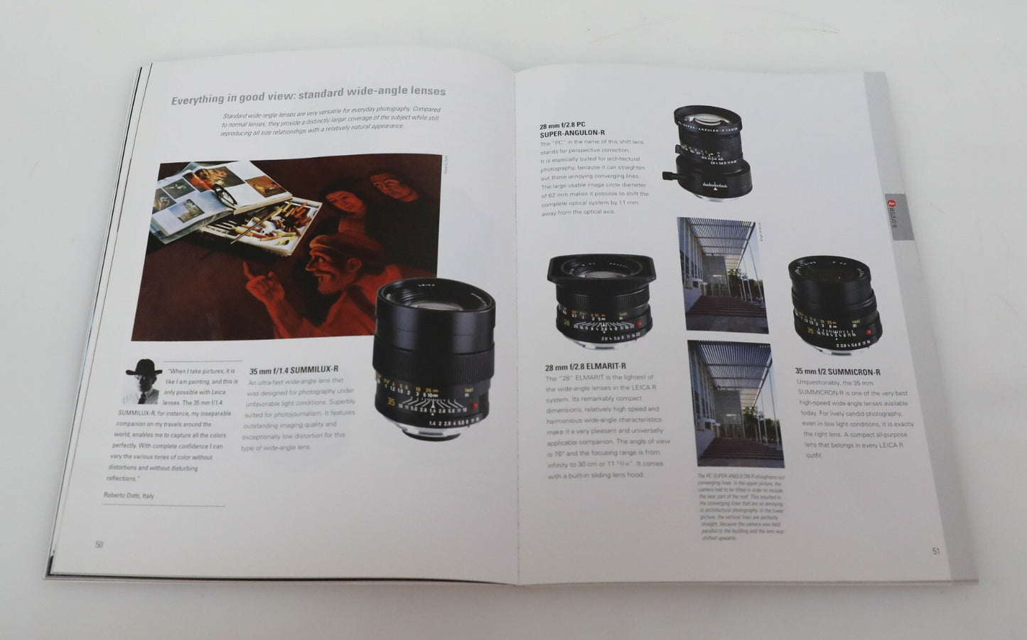RARE Leica. The Program: Fascination and Precision Leica Promotional Book
