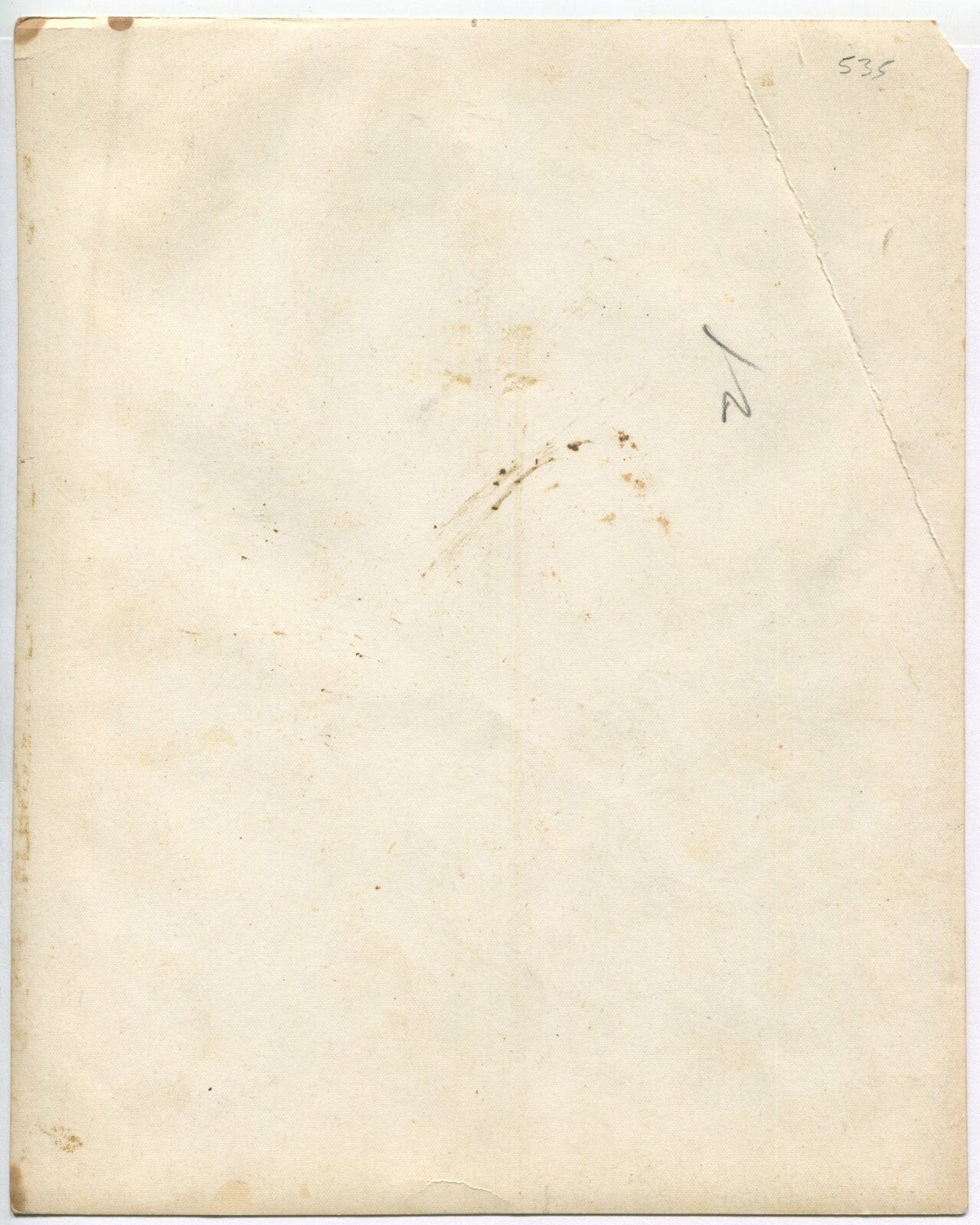 WWII PORTRAIT, U.S. SERVICE MEMBER. 8X10 B&W.