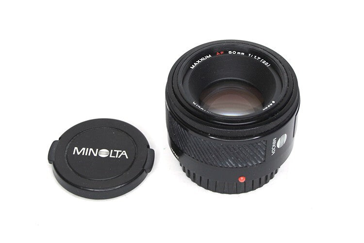50MM F1.7 AF MINOLTA LENS W CAPS
