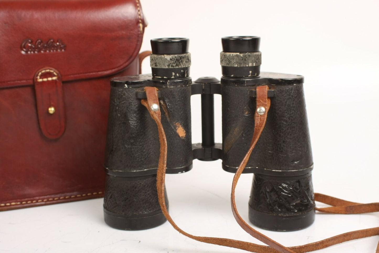 Meibo 7X50 Vintage Binoculars w Case
