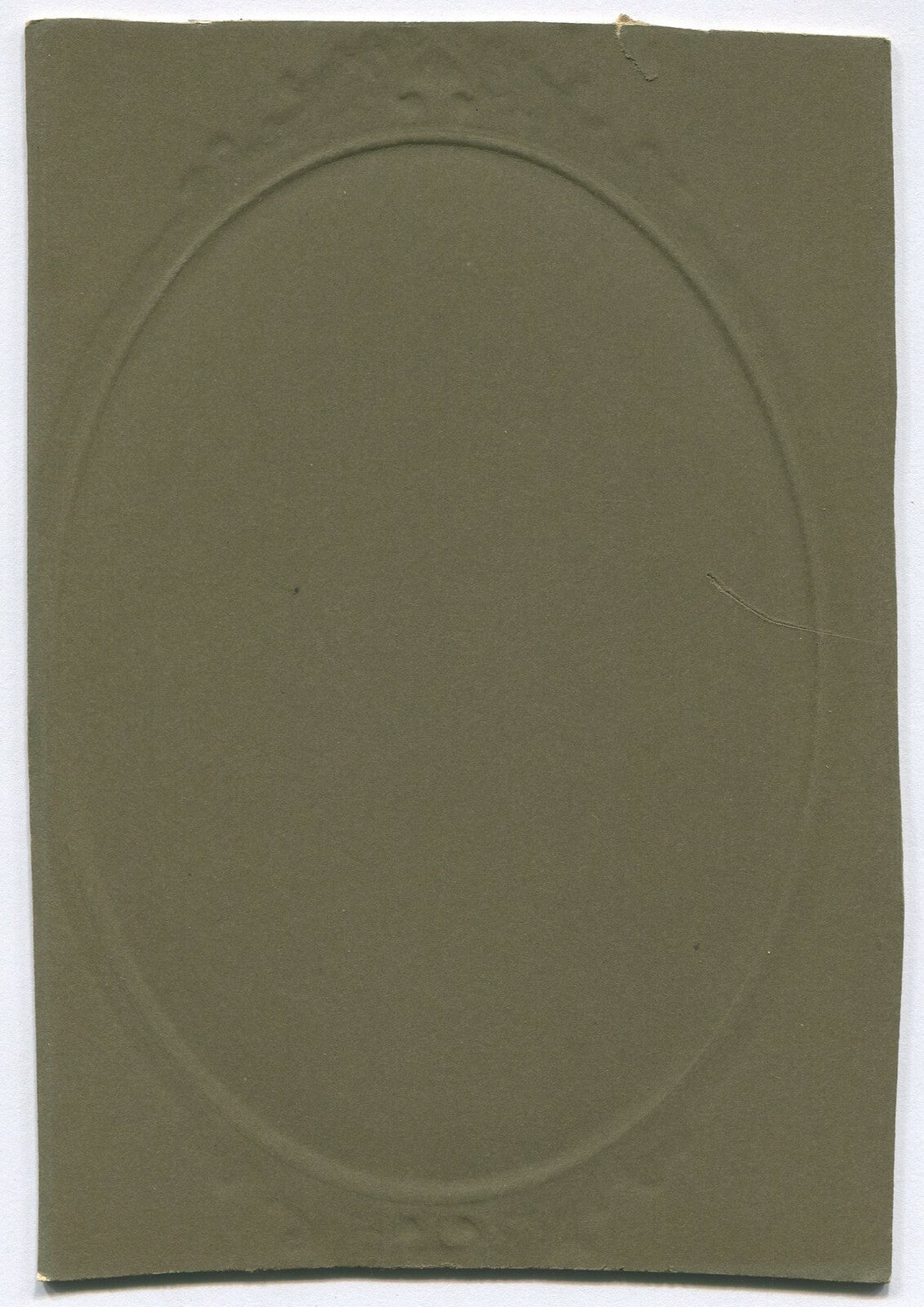 WIMPY MAN, STIFF COLLAR. VINTAGE PHOTO.B&W. 1920s. 6X4, TRIMMED CARD.