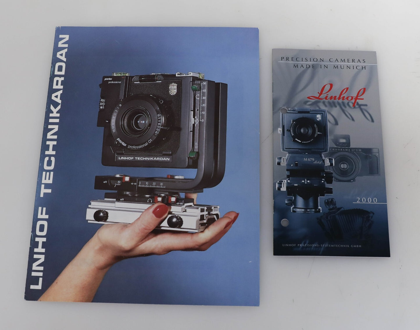 Linhof Technikardan Product Line Brochure 2000 - SET OF 2