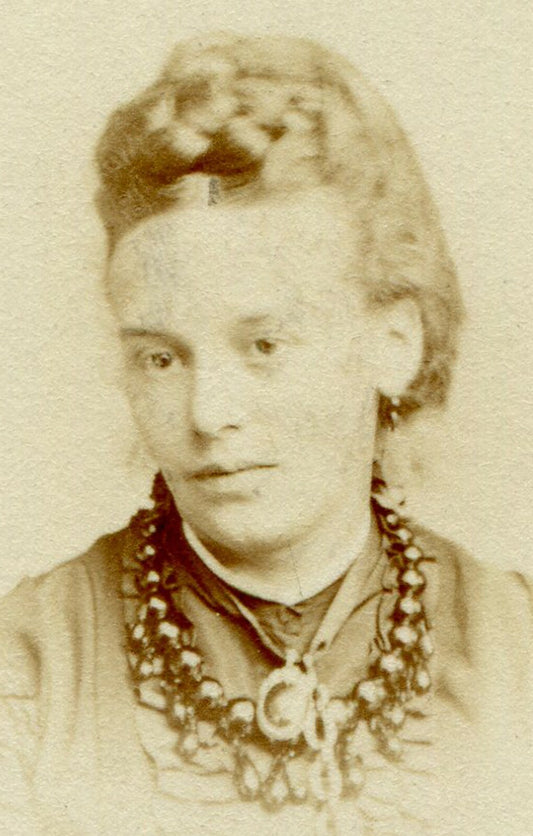 ADA TOLLEMACHE, BRITISH AUTHOR. CDV. LONDON, ENGLAND.