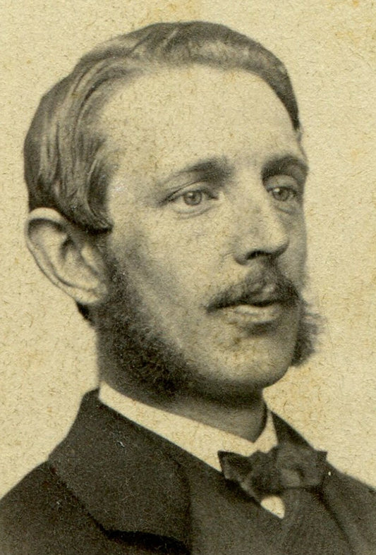 MAN W/MUTTON CHOPS AND BIG EARS. CDV. PROVIDENCE, R.I.