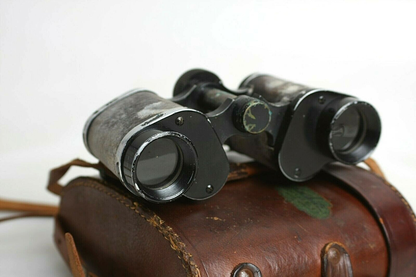 Antique Felag 8x Binoculars #1258 with Case