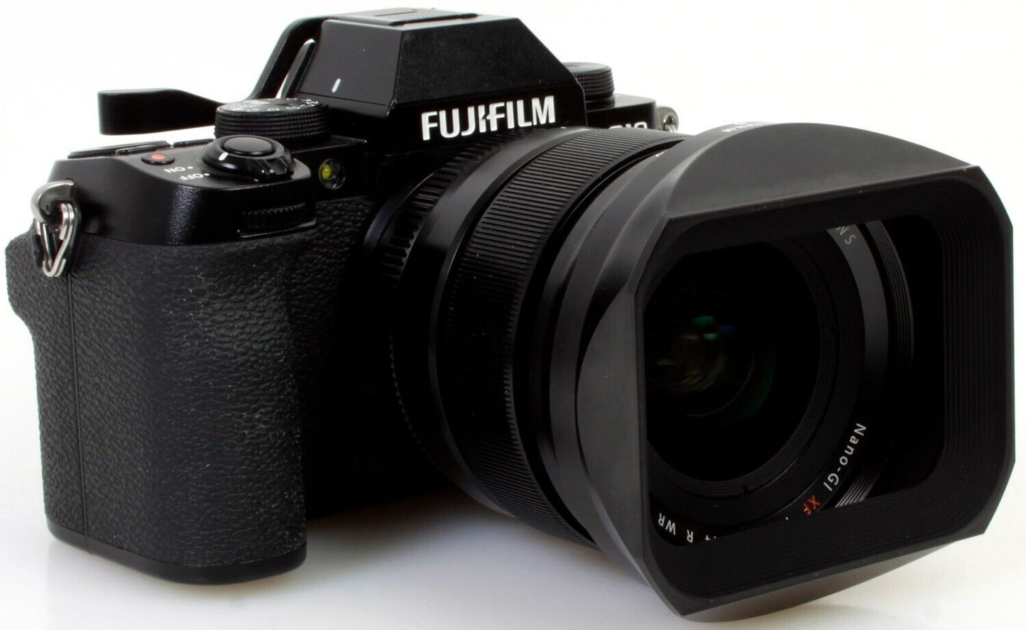 Fujifilm X-S10 Mirrorless Camera w/ 3 Lenses, 3 Batteries, Charger & 2 Hoods