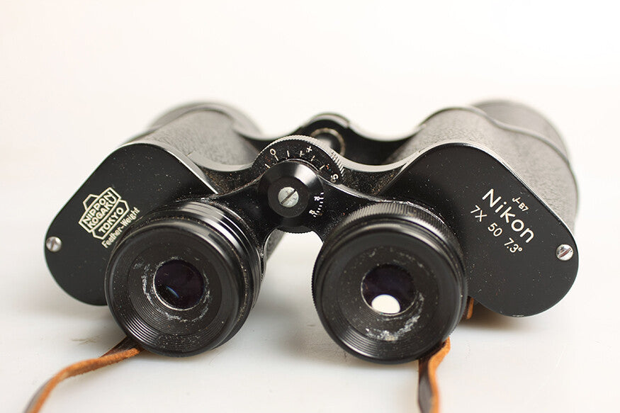 Nippon Kogaku Tokyo J-B7 Nikon 7X50 Binoculars with Case