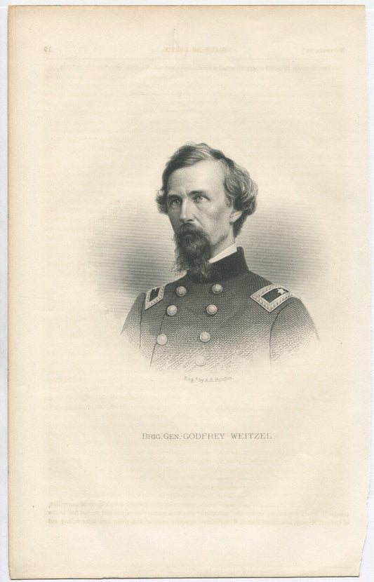 George Foster Shepley, 9.5" X 6" LITHOGRAPH
