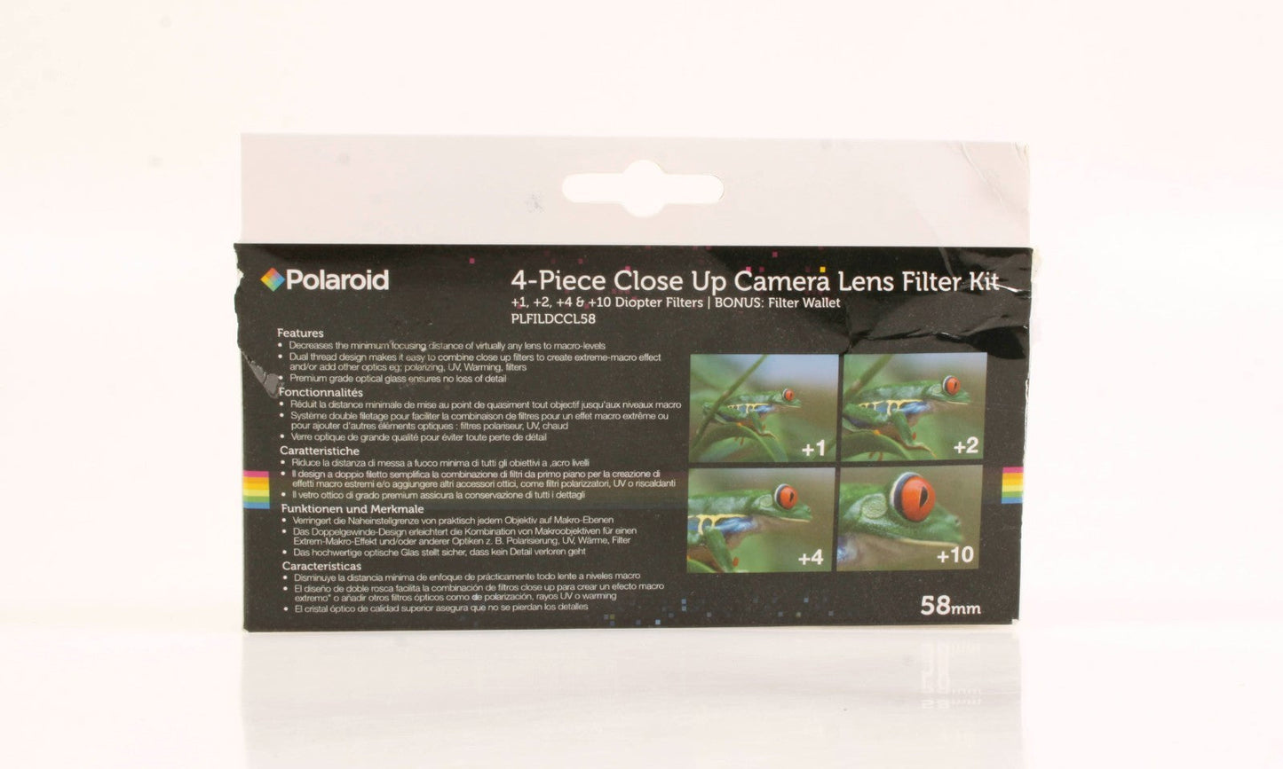 58mm Macro Close Up Filter Set New Old Stock