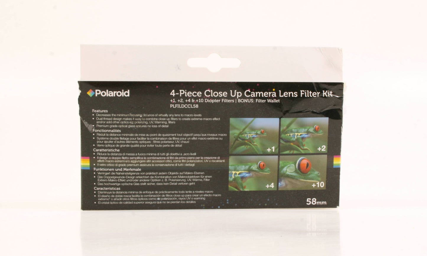 58mm Macro Close Up Filter Set New Old Stock