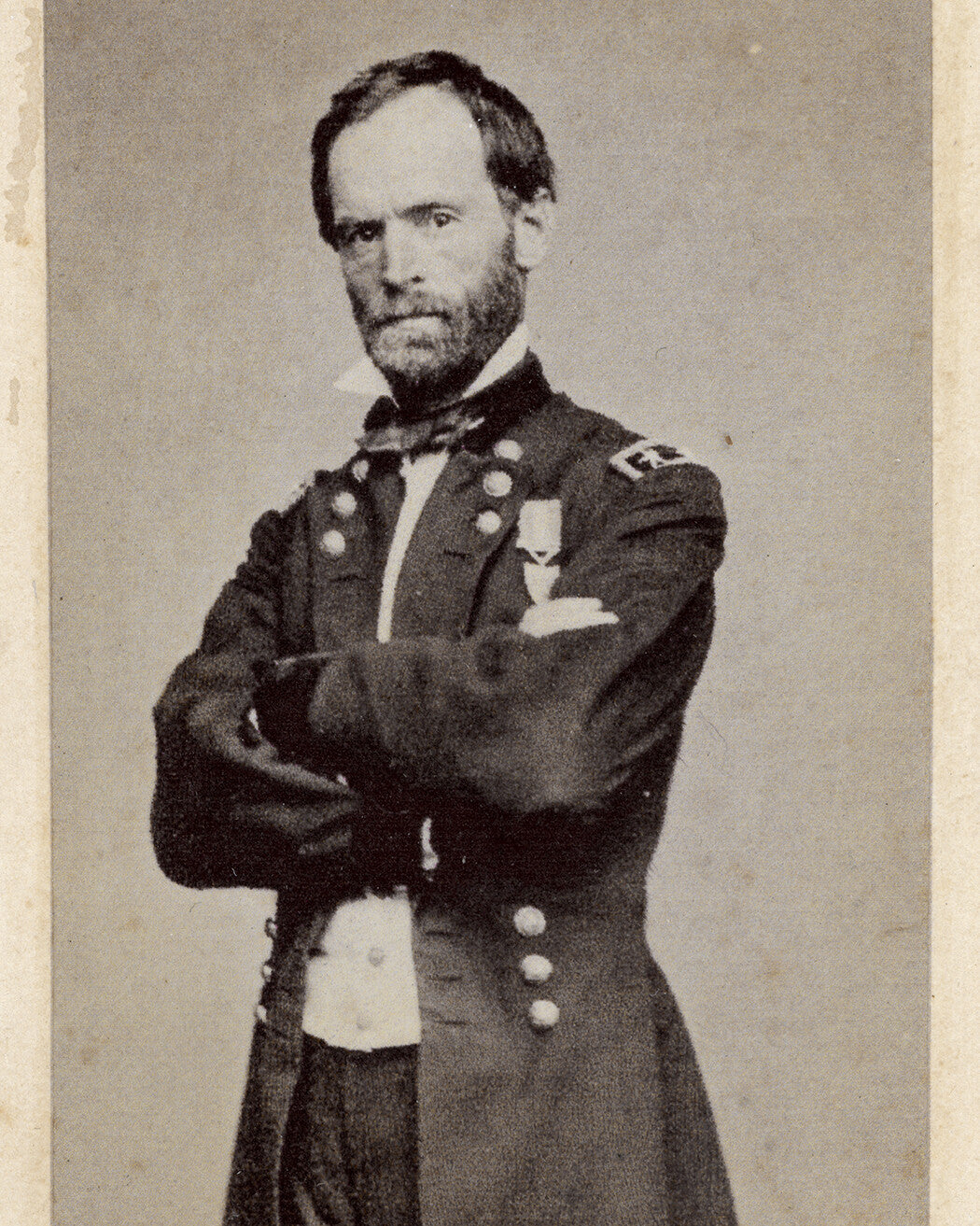 8x10 Reprint of General Sherman From Original CDV