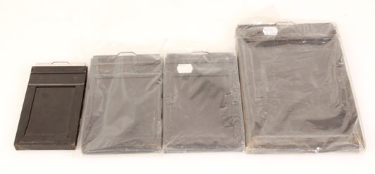 Vintage Retro Various Sized Film Holders - Lot of 4