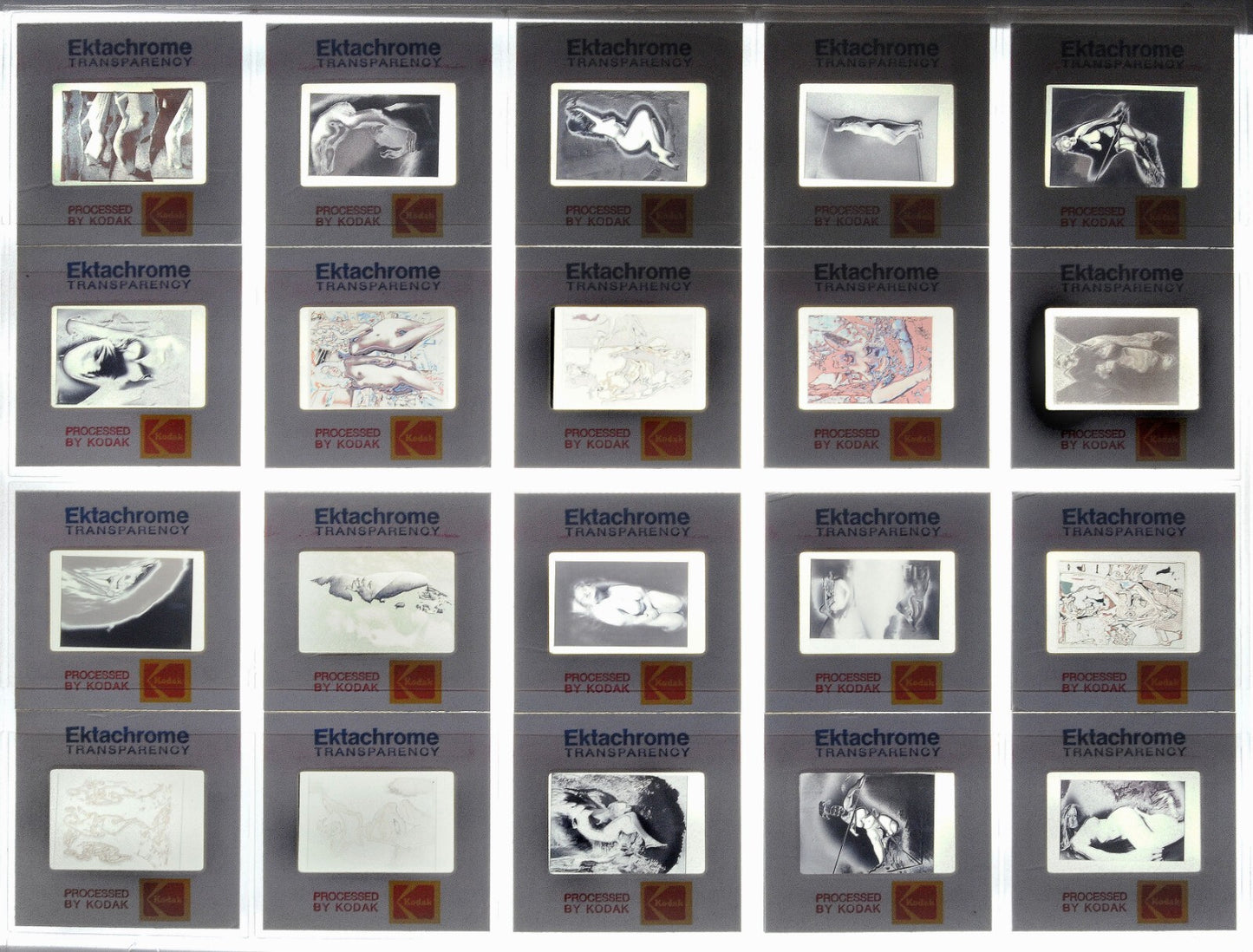 T. Walker Fine Art Photography 35mm Slide Lot of 45