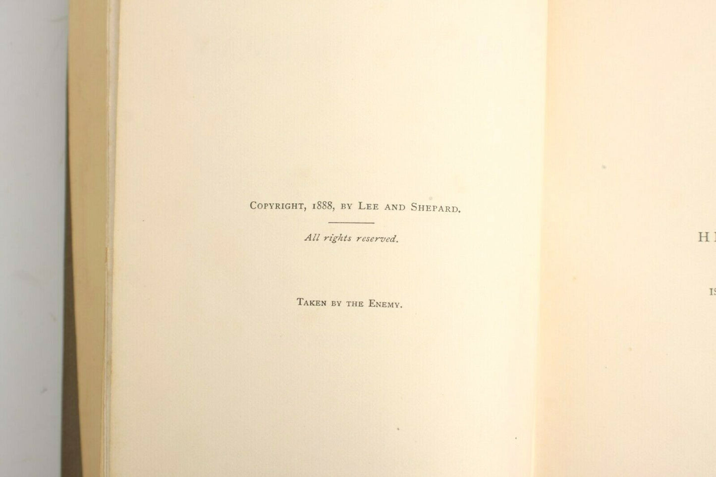 The Blue and the Gray: Taken by the Enemy - Oliver Optic