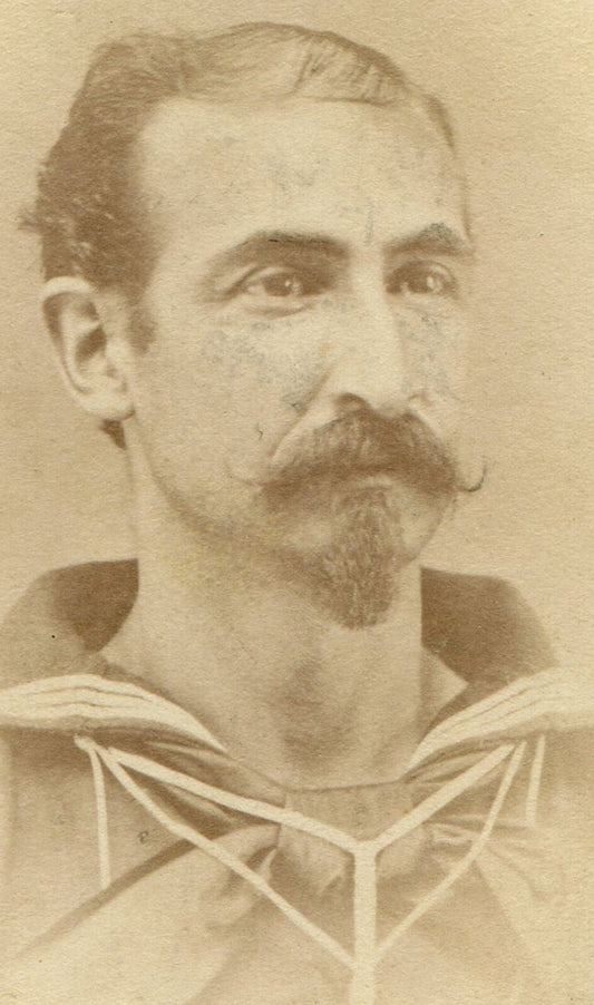 MERCHANT MARINE JOHN DREW IN SHANGHAI, CHINA. CDV.