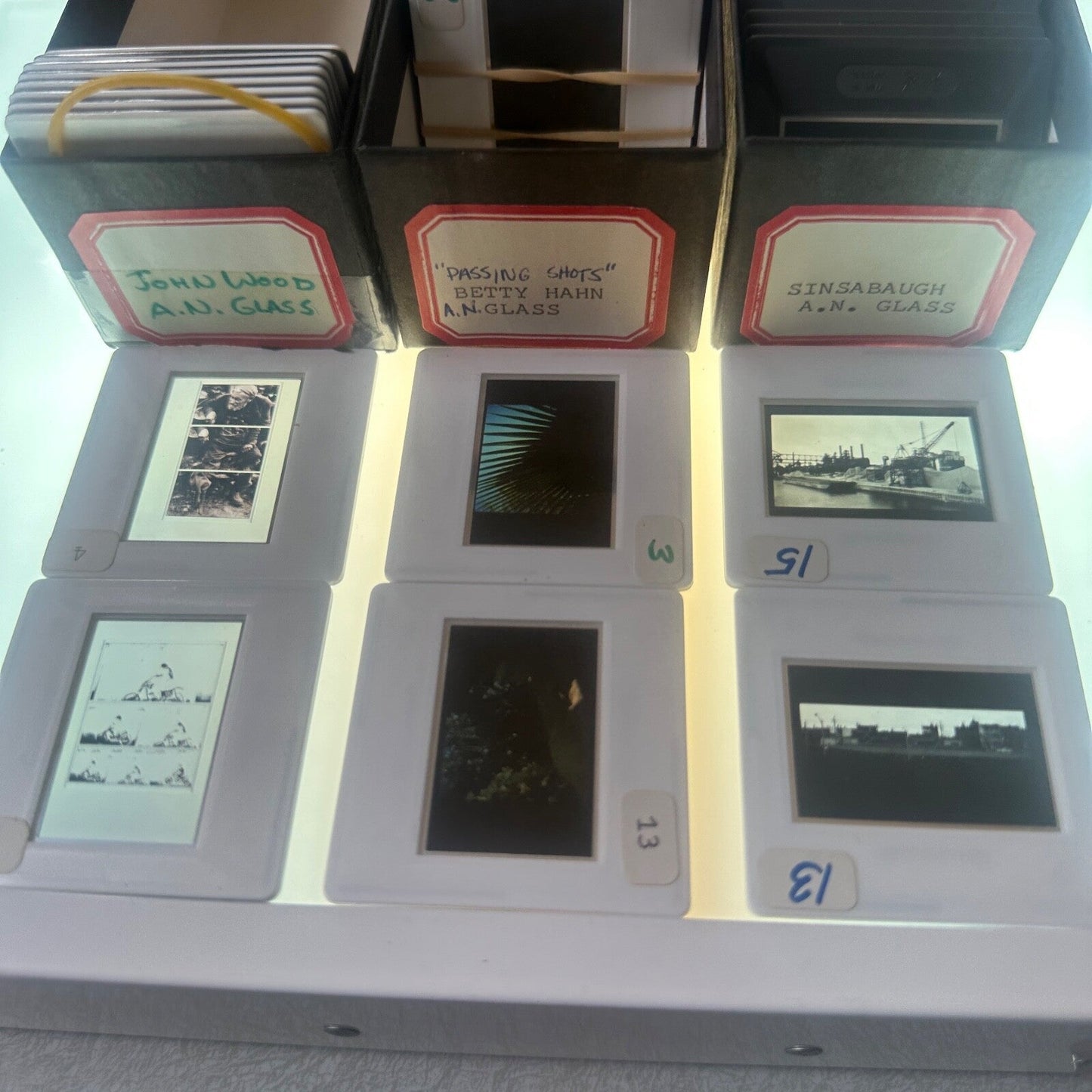 Vintage 43-Slides 35mm Collection Wood Hahn & Sinsabaugh Mid-Century Documentary