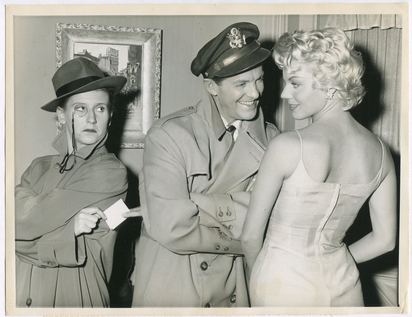 BOB CUMMINGS TV SHOW PUBLICITY PHOTO, 8X10 B&W.