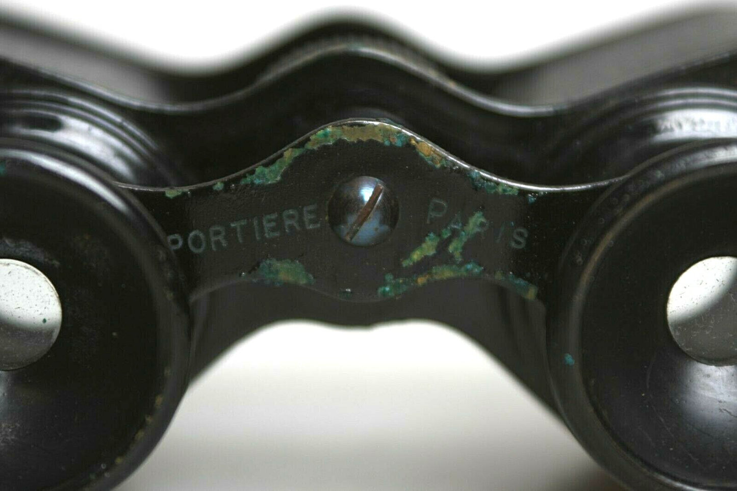 Antique Sportiere Paris Binoculars with Case