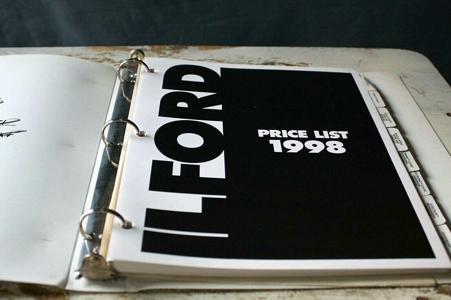 Ilford Photo Product Catalog 1998